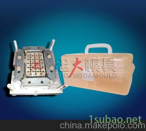 台州忠大忠亿塑模科技有限公司塑料工具箱模具图3