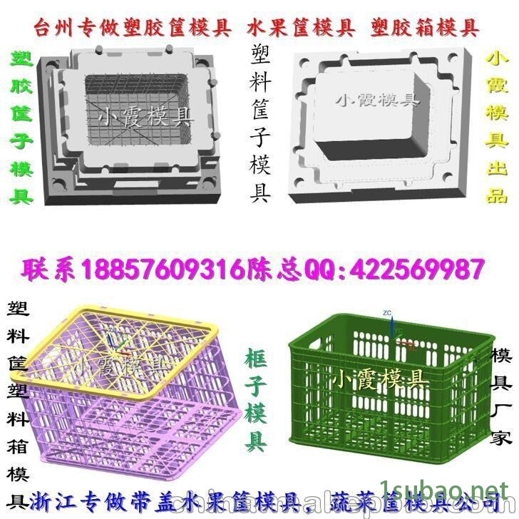 1210叉车注塑地板模具1210叉车PE栈板模具 塑料模图2