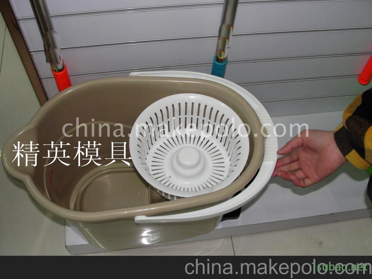 好神拖模具,塑料模图2