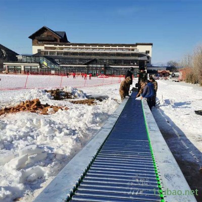 吉林长春吊水壶景区魔毯 诺泰克雪地输送带设备售价 雪地魔毯乘坐