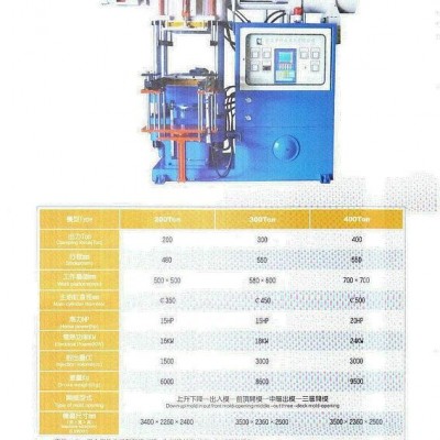 硅胶橡胶油压射出成型机