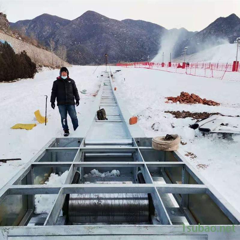 宜昌三峡奇谭景区魔毯 滑雪魔毯皮带材质介绍图3