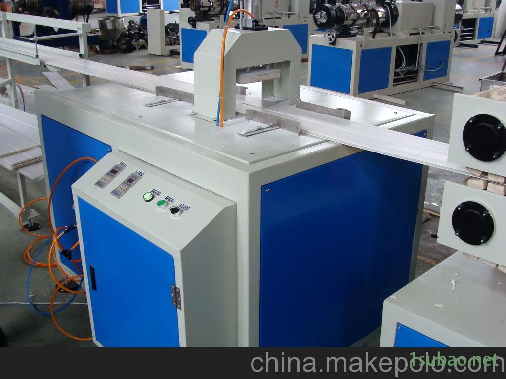 塑料小型材生产线 工作台 塑料挤出机 塑钢型材生产线 片材生产线图1