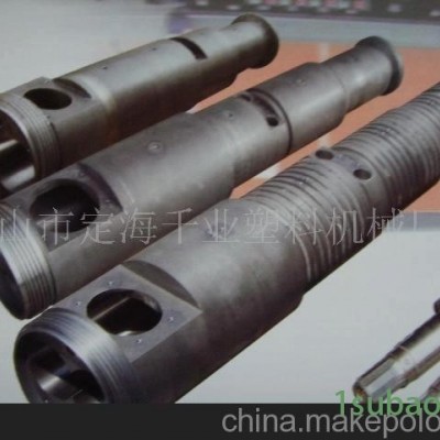 专业生产 塑料挤出机机筒螺杆 可根据不同型号 不同产品设计
