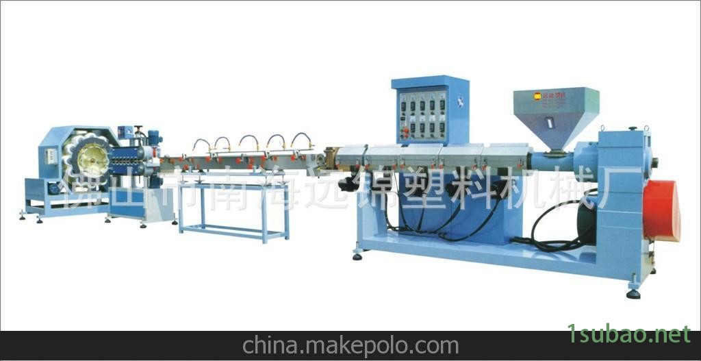 供应PVC PU纤维增强包纱软管挤出机生产线 挤出机 塑料挤出机图2