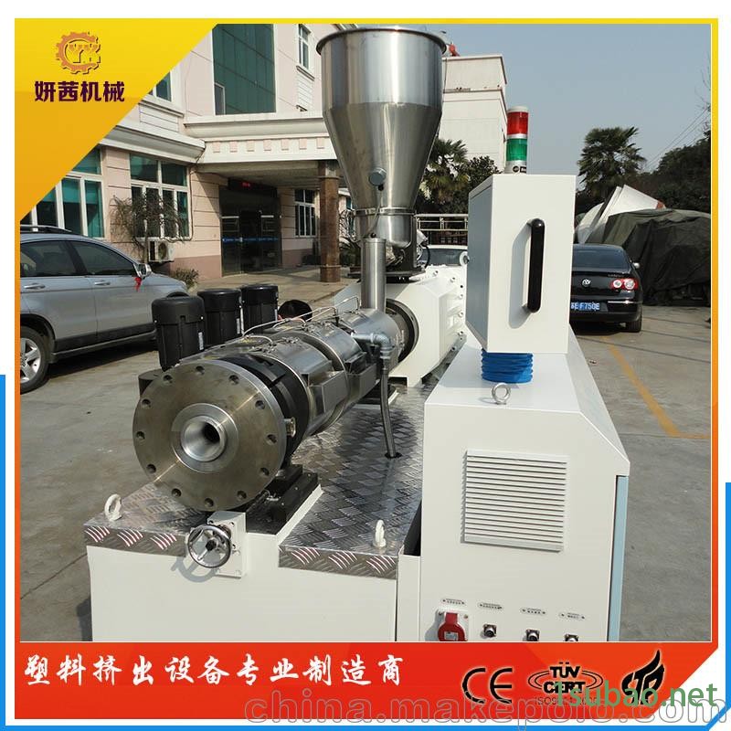 PVC塑料挤出机 锥形双螺杆挤出机图4