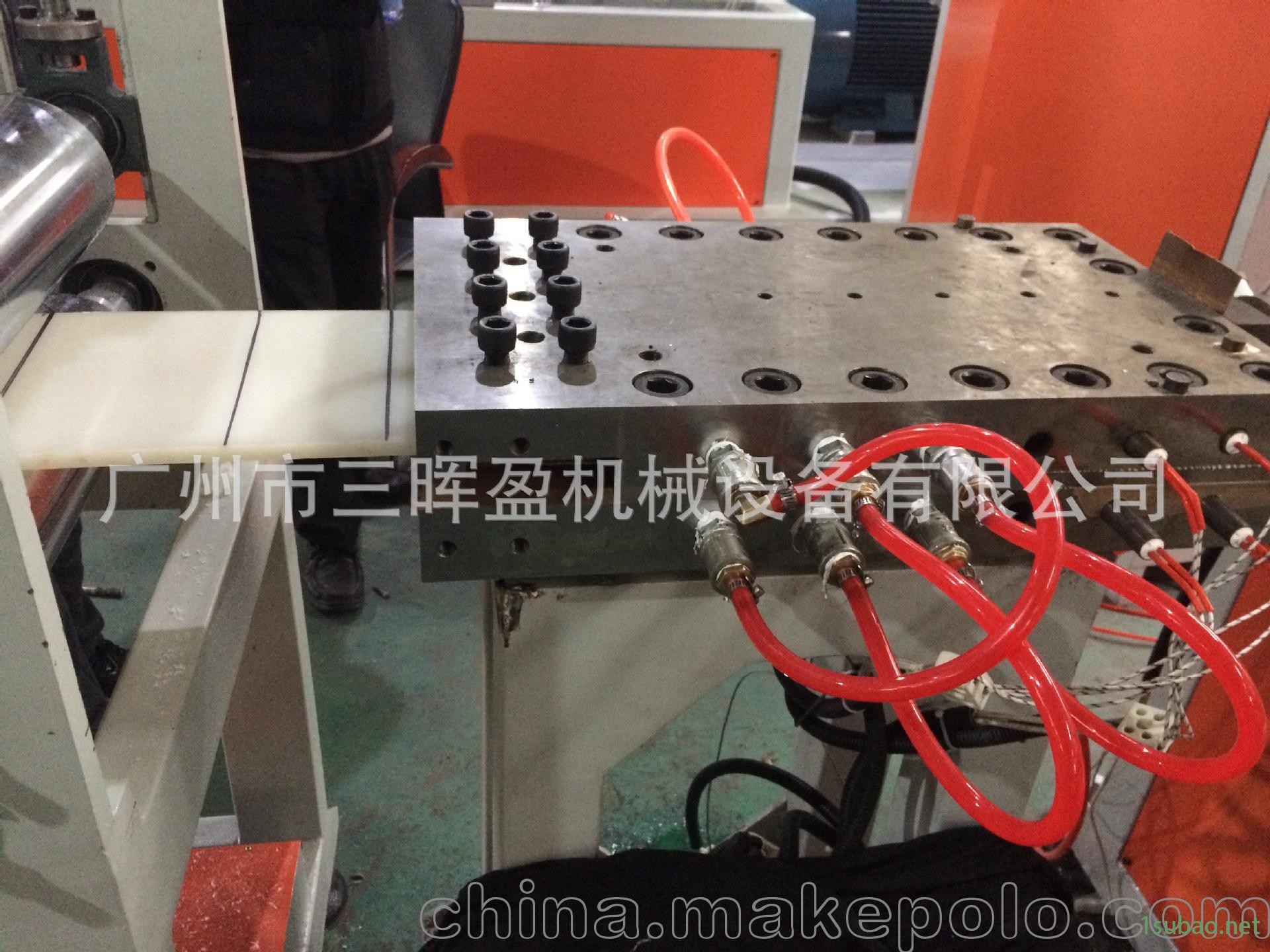 广州联信塑料挤出机厂家 塑料板材挤出机生产线设备图2