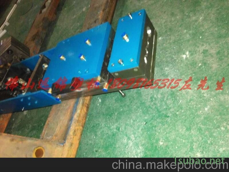 PVC百页窗片挤出机 PVC型材挤出生产线图2