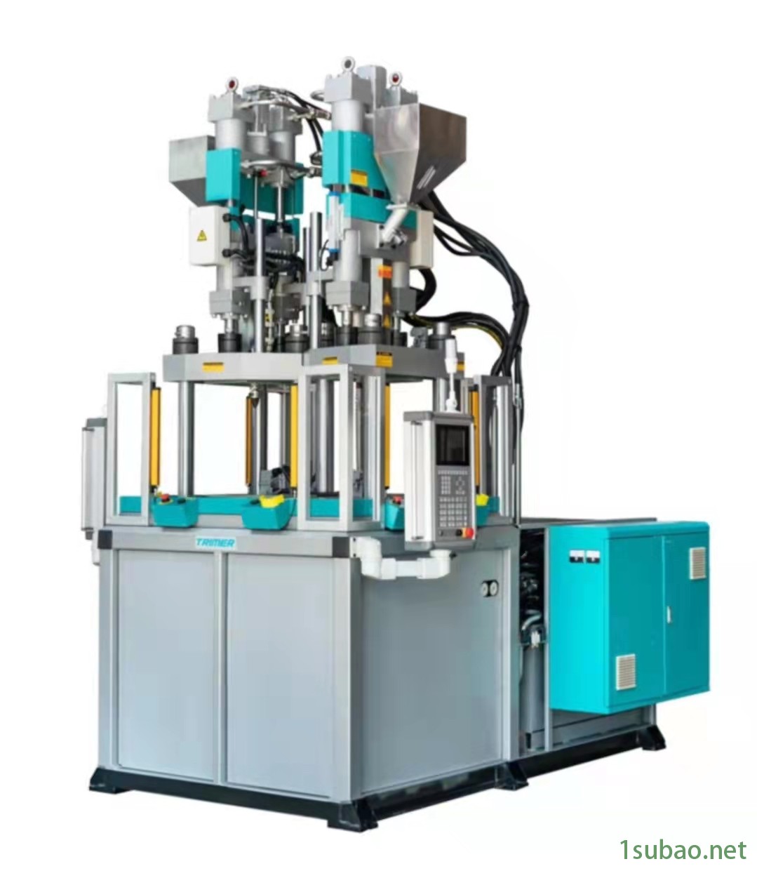 创明中心转塔式多色多物料注塑机,全自动8工位生产效率更高图2