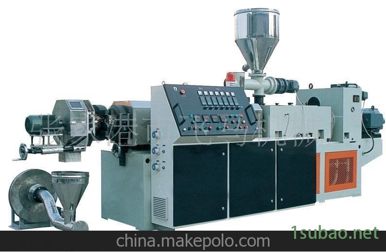 供应塑料挤出机SJSZ¶ 塑料机械挤出机 锥形双螺杆挤出机图2