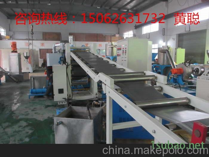 pvc片材挤出机锥形双螺杆挤出机仿大理石板材挤出机图2