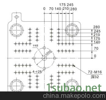 北京养鸡桶料桶注塑机图4