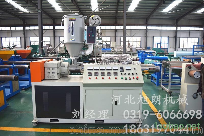 热卖塑料挤出机 仿藤条生产线来旭朗机械图2