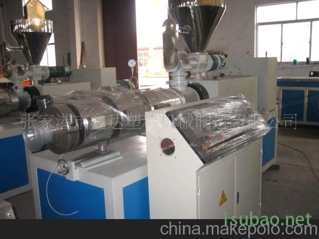 供应PVC硬管塑料挤出机图3