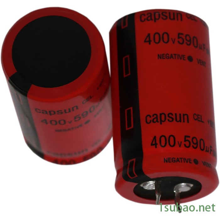 长寿命铝电容器 400v590uf注塑机电机驱动器专用电解电容 原装品图3