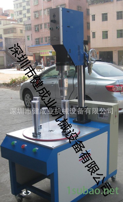 六工位转盘式自动焊接塑胶机，超声波全自动转盘焊接机设备图2