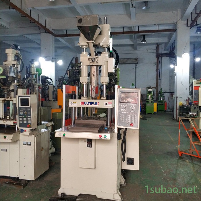 出售九成新百塑85T单滑板 百塑立式注塑机图3