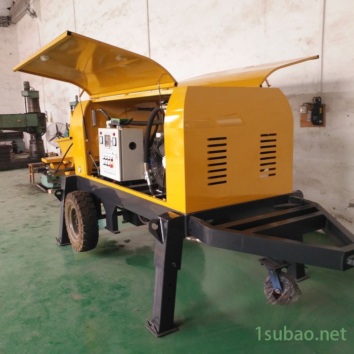 混凝土输送泵-水泥发泡机-保温发泡混凝土设备-无沙自流平发泡机图2