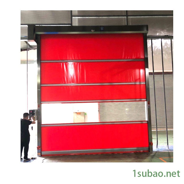 兴德门业 中山快速卷帘门 XDM-128 风淋室快速卷帘门 卷帘门发泡机图2