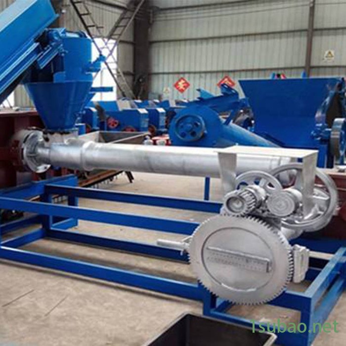 干出编织袋造粒注塑机  废旧编织袋再生造粒机 二次利用编织袋造粒注塑机直销图2