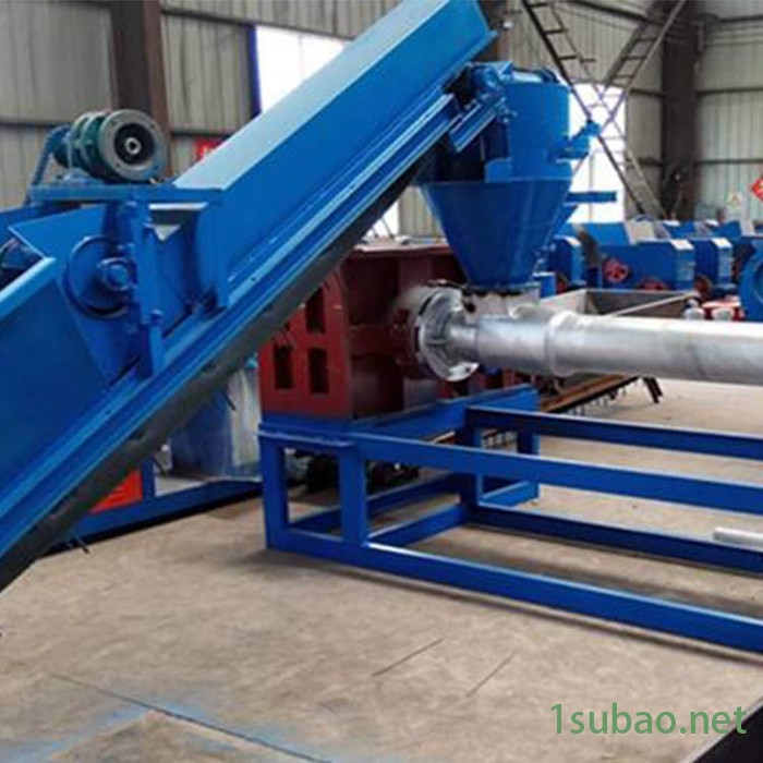 干出编织袋造粒注塑机  废旧编织袋再生造粒机 二次利用编织袋造粒注塑机直销图4