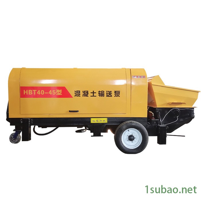 40型混凝土发泡机 墙面腻子喷涂机 卧式构造二次柱泵图4