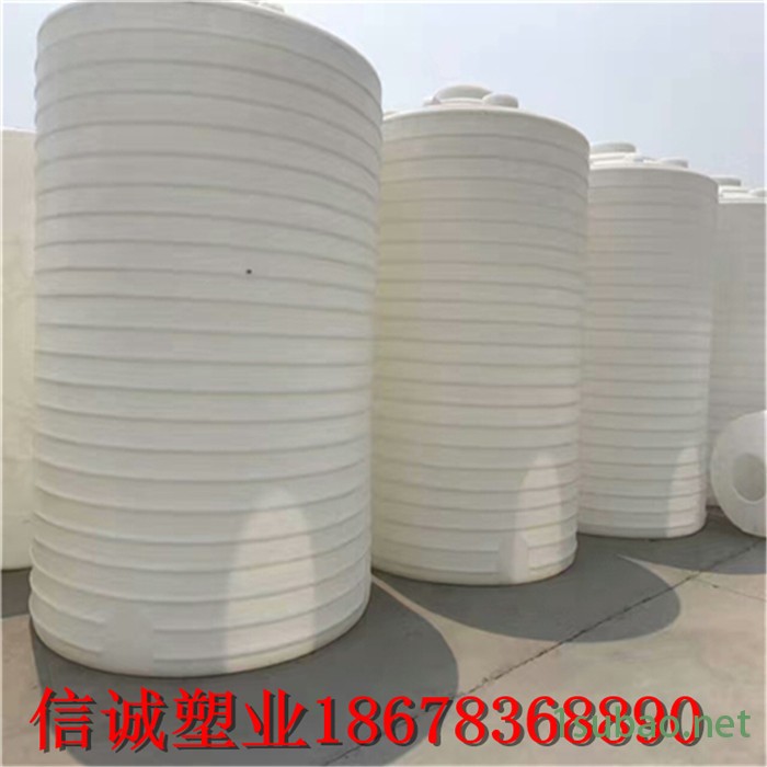 现货直销牛筋料8吨塑料桶pe水箱 8立方外加剂储罐10吨15吨化工储罐水桶图5