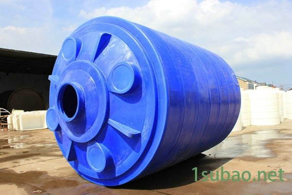 宁波50吨立方塑料水箱 硫酸储罐 滚塑一次成型图7