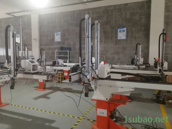 【天泽自动化】注塑机机械手伺服横走一轴双节双臂款机械手臂厂家直供图2