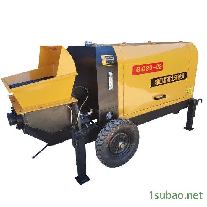 斜式液压二次构造柱泵 细石输送泵上料机 水泥发泡机厂家图5