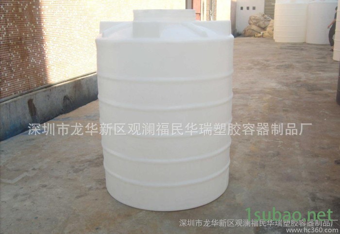 【华瑞容器**4吨滚塑pe水箱 塑料水箱 深圳塑料储罐图2
