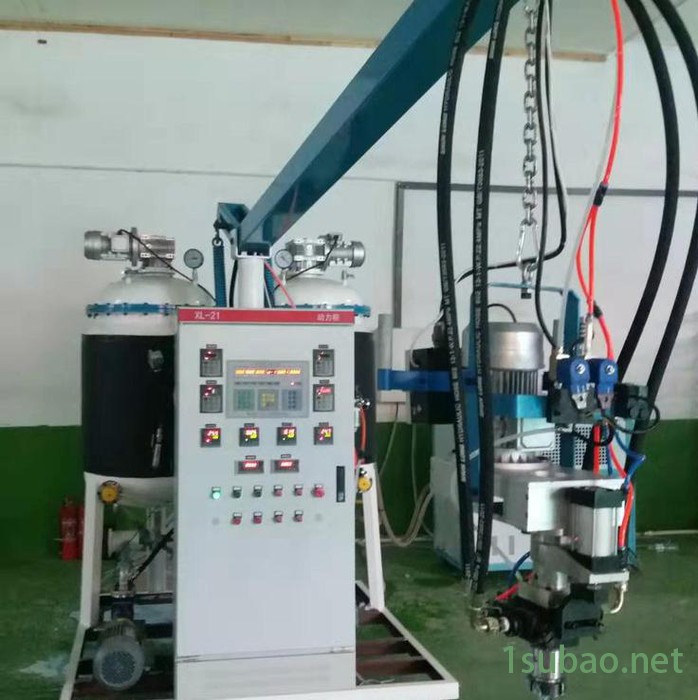 高回弹PU发泡机 PU仿真花制作机械设备 PU花盆发泡机械定制图4