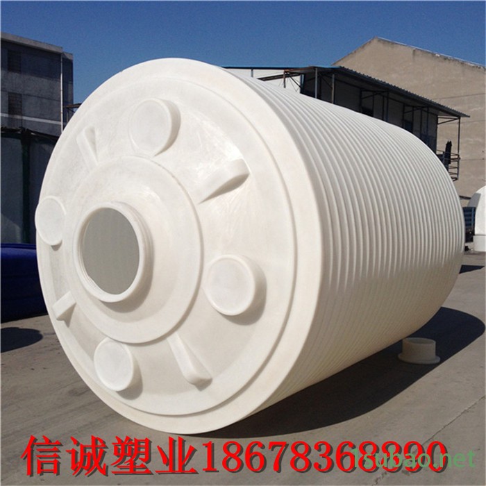山东厂家加工50t塑料桶 pe材质滚塑一体成型化工50立方pe水塔塑胶储罐图2