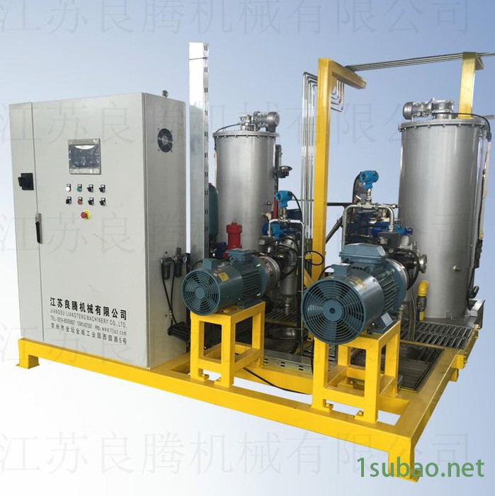 【良腾机械**】【全自动多组机头注入式高压发泡机】图3