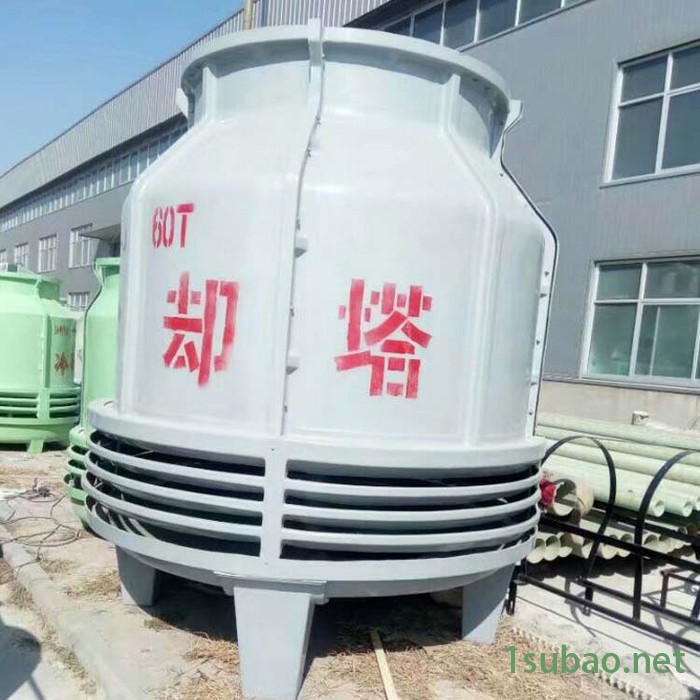 玻璃钢圆形冷却塔  注塑机冷却塔 机械通风冷却塔 玻璃钢冷却塔 高温工业型散热凉水塔 制冷工程冷却塔图5