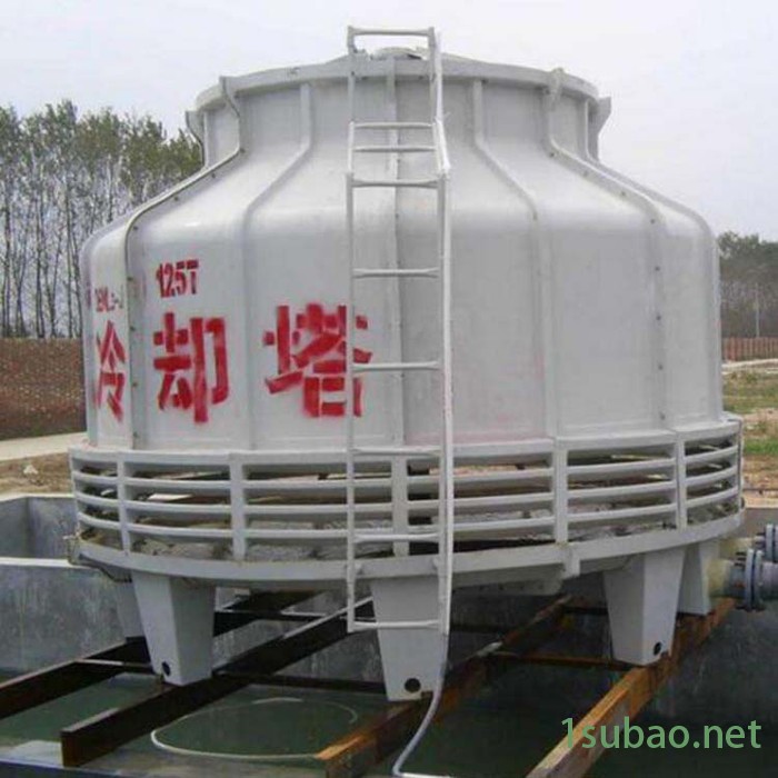 小型玻璃钢冷却塔  超低噪玻璃钢冷却塔 圆形逆流式冷却塔 玻璃钢冷却塔 注塑机挤出机冷却塔 逆流式工业型凉水塔图2