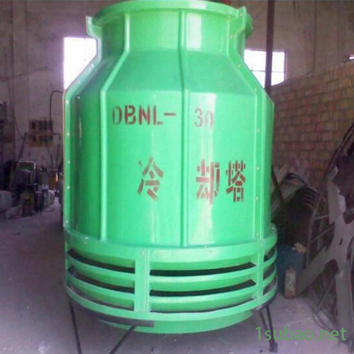小型玻璃钢冷却塔  超低噪玻璃钢冷却塔 圆形逆流式冷却塔 玻璃钢冷却塔 注塑机挤出机冷却塔 逆流式工业型凉水塔图3