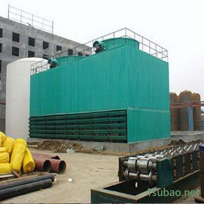 玻璃钢方形冷却塔  中央空调冷却塔 喷雾式玻璃钢冷却塔 玻璃钢冷却塔 注塑机挤出机冷却塔 大中小型玻璃钢冷却塔图4