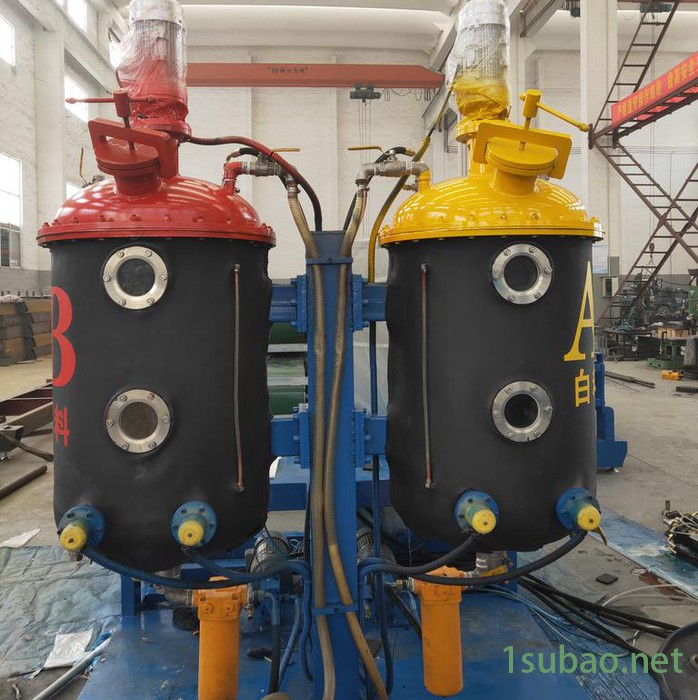 供应求实冷弯150-61885618聚氨酯发泡机 低压发泡设备 高压发泡设图2
