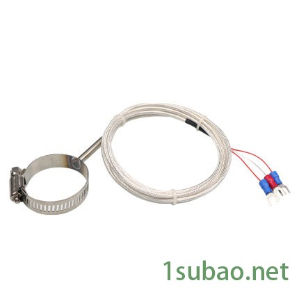 士业仪表丨注塑机卡箍安装温度传感器 T型 K型热电偶 热电阻Pt100Pt1000 卡箍温度传感器图3