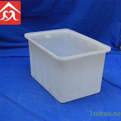 江苏滚塑水箱 水产用塑料箱 PE塑胶箱 140l牛筋箱