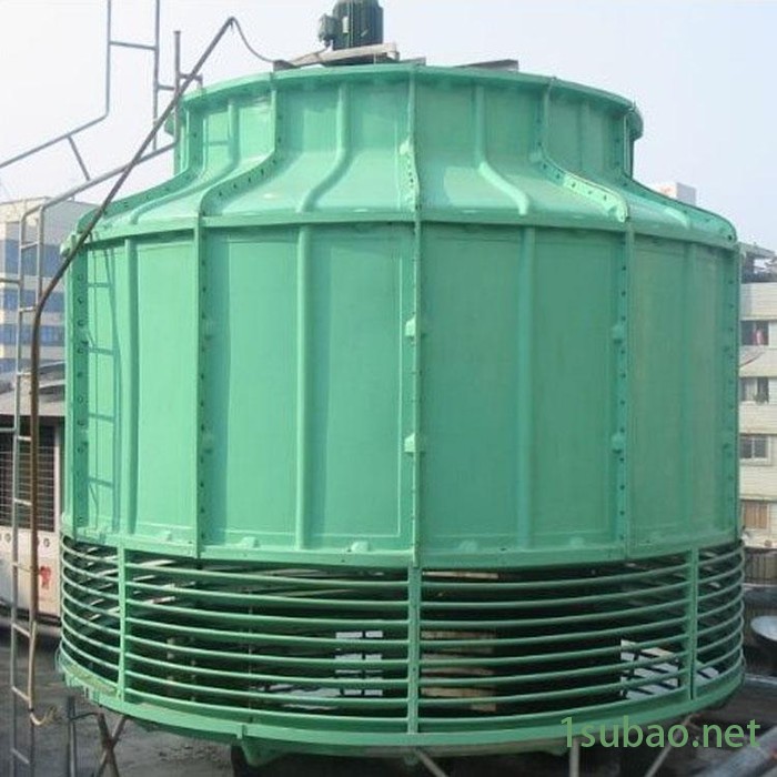 传统型圆形冷却塔  降温散热冷水塔 机械通风冷却塔 玻璃钢冷却塔 注塑机挤出机冷却塔 大中小型玻璃钢冷却塔图5