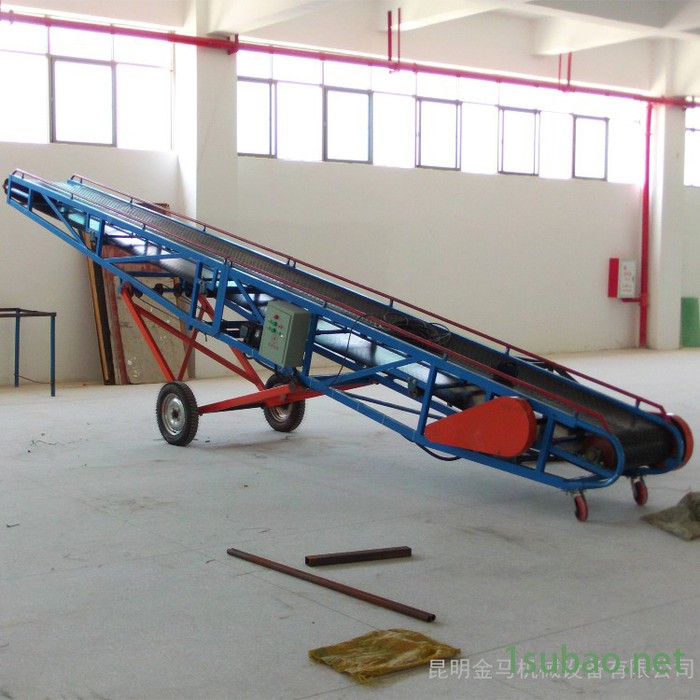 昆明厂家皮带输送机 自动化粮食装卸输送机 小型装车工业输送机定制 注塑机传送机 金马机械图4