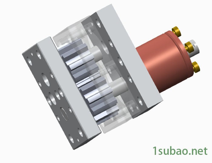 橙丰CF-0.05-300 聚氨酯发泡机涂料泵热熔胶泵喷涂双液灌注齿轮计量泵图3