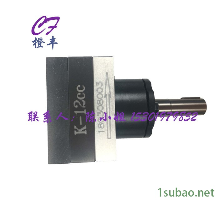 橙丰CF-0.05-300 聚氨酯发泡机涂料泵热熔胶泵喷涂双液灌注齿轮计量泵图6