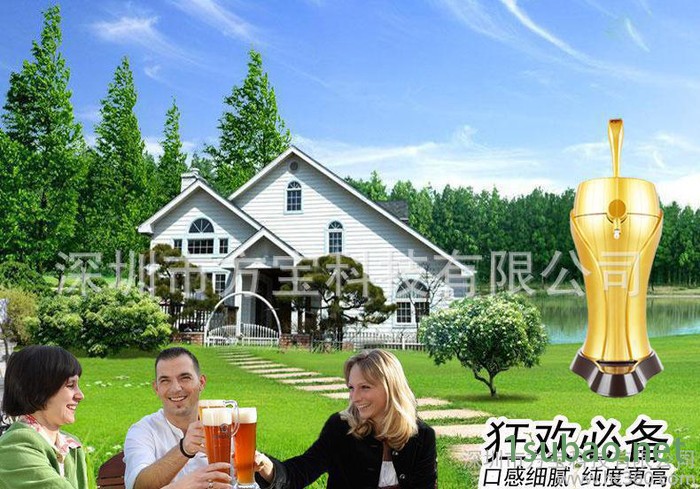 便携家用调酒器起泡发泡机小型啤酒设备图2