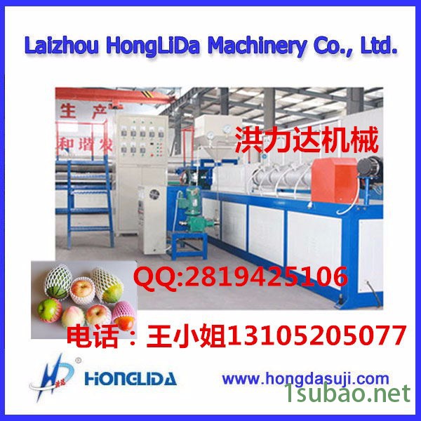 洪达SFP-75 珍珠棉发泡机，水果网套机，瓜果蔬菜网套挤出机图3