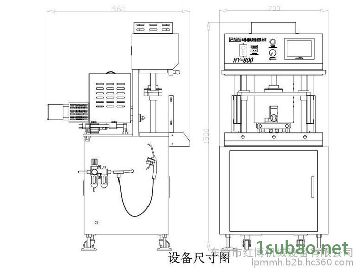 HB-800低压注塑机图3