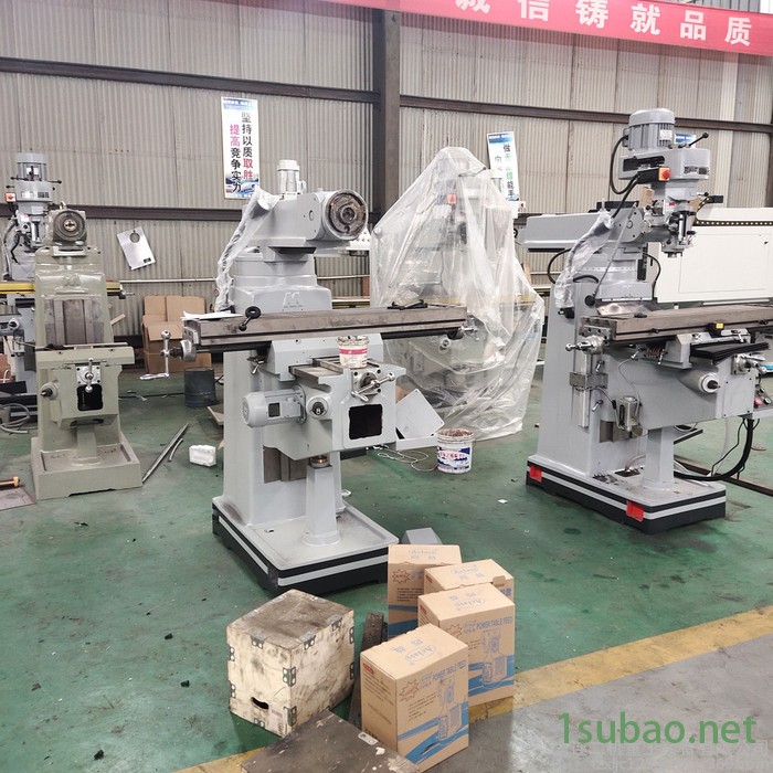 新博X6325炮塔铣床 4H炮塔铣可改数控铣床图6