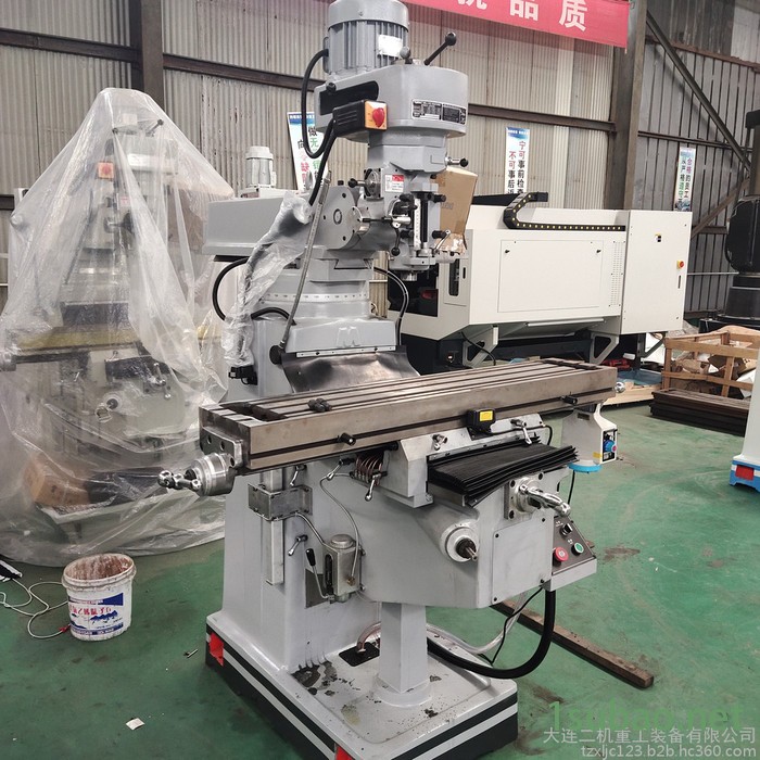 新博X6325炮塔铣床 4H炮塔铣可改数控铣床图2